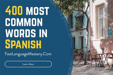 175 Most Common Spanish Words Teaching Resources Kulturaupice