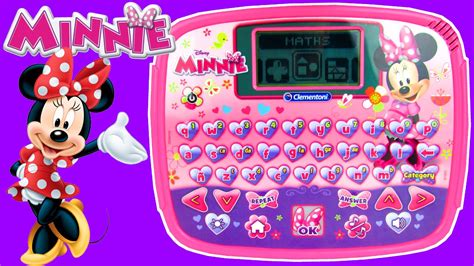 Get it as soon as fri, mar 19. Disney Junior Minnie Mouse Computer Tablet Toy Review Unboxing, Teach Kids, Clementoni - YouTube