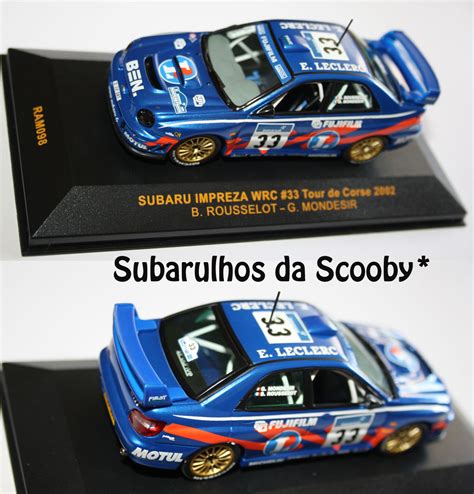 Subarulhos Da Scooby Subaru Impreza Wrc 33 Tour De Corse 2002 B
