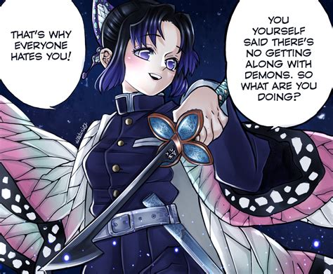 Shinobu Death Manga Panel