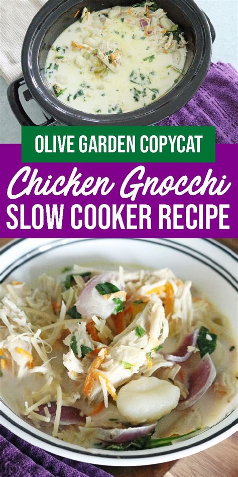 A copycat of olive garden's favorite soup, this chicken and gnocchi soup is filled with vegetables, chicken and potato gnocchi, all in a creamy soup. Olive Garden Chicken Gnocchi Soup is such an easy way t ...