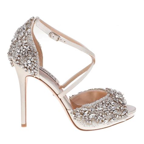 Badgley Mischka Hyper Ivory Wedding Shoes Shoe Lovers Sparkle Lover These Are Your Wedding