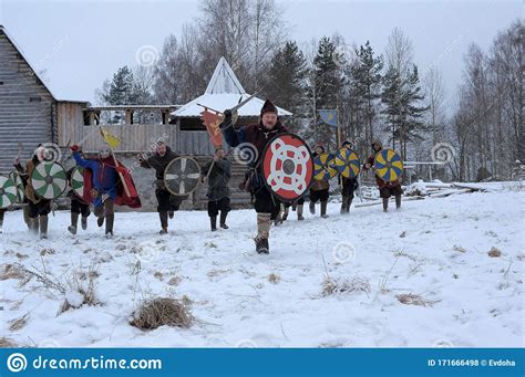 The Festival Is A Historical Reconstruction Of The Viking Age In Winter
