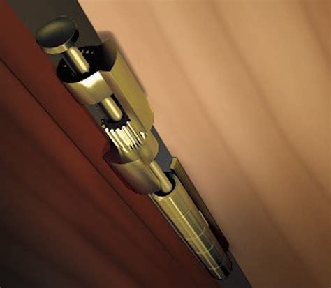 Doorsaver 3 Bumperless Hinge Pin Door Stop In Polished Brass Finish