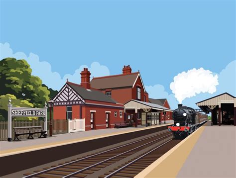 The Stations Bluebell Railway In Sussex