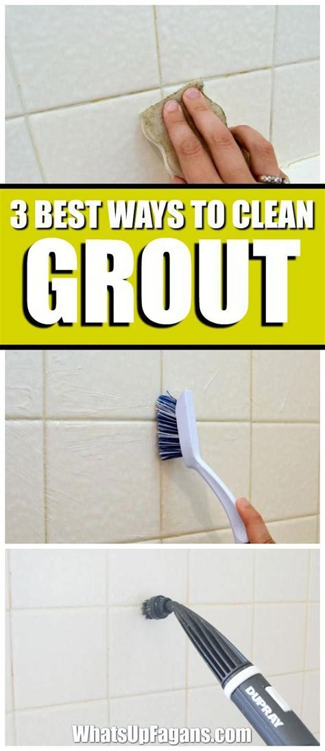 Best Way How To Clean Grout In Your Bathroom Shower Tiles Cleaning Tip