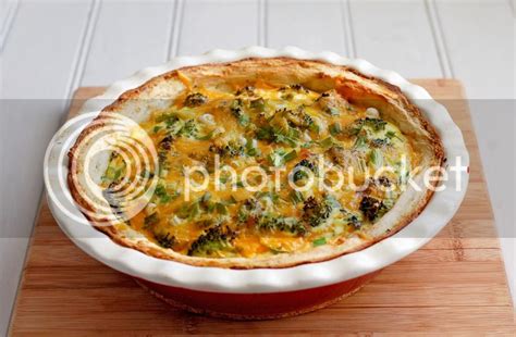 Culinary Cool Broccoli And Cheddar Quiche With Mashed Potato Crust