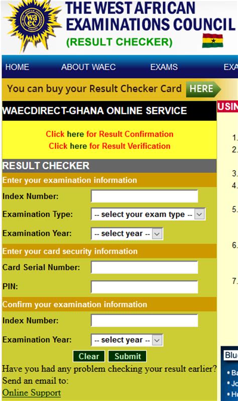 Check jamb result portal.jamb.gov.ng now. Ghana WAEC Result Checker Free Here - ghana.waecdirect ...