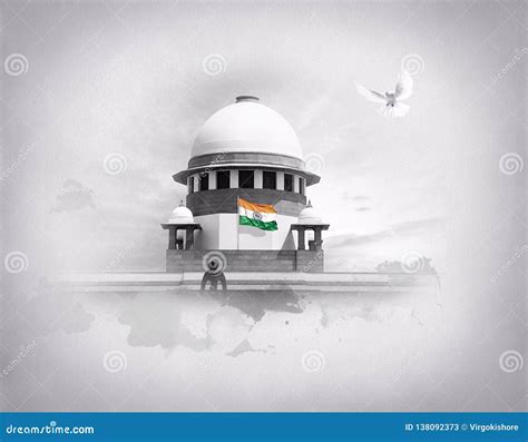 The Supreme Court Of India Stock Image Image Of Power 138092373