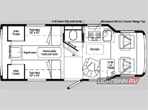 Winnebago Rialta Floor Plan Floorplans Click