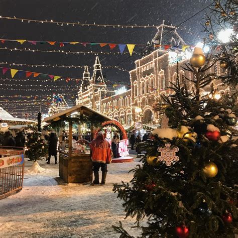 Christmas And New Year In Moscow Best Markets And Decorations To See
