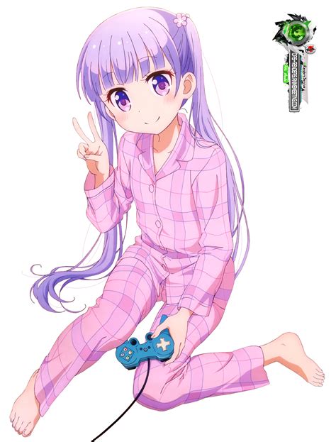 New Gamesuzukaze Aoba Hyper Cute Pajama Hd Render Ors Anime Renders