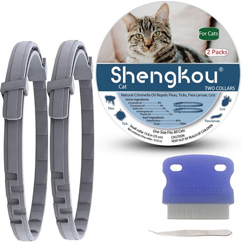 Flea And Tick Collar For Cat Made With Natural Plant Based Essential