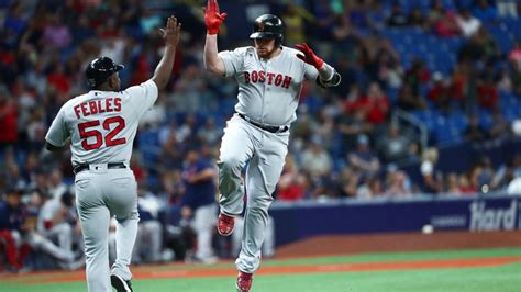 Christian Vazquezs Late Inning Heroics Helped Lift The Red Sox Over