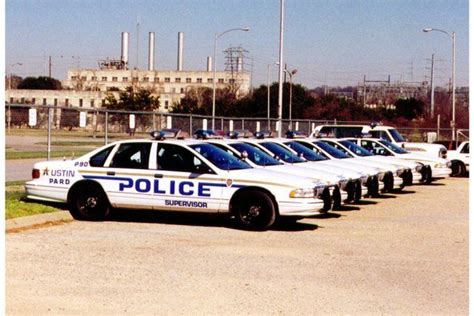 Old School Austin Police Department Chevy Caprices Texas Police