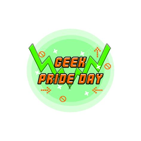 Geek Clipart Png Images Geek Pride Day Glowing Logo Geek Pride Day