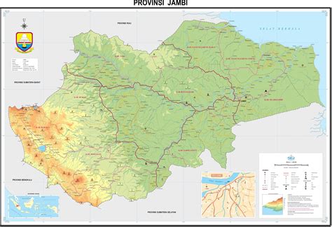 Peta Provinsi Jambi Hd