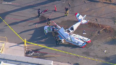 2 Injured In Small Plane Crash Near Montgomery Field