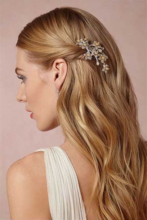 Straight Wedding Hair Inspirations For Your Big Day
