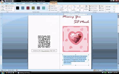 Birthday Card Template Microsoft Word Professional Template Examples