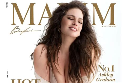 Ashley Graham Steals The Show As World S Sexiest Woman On Maxim S Hot Cover Marca