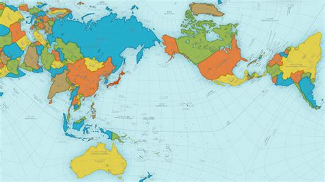 World Map With Accurate Proportions Map Vector