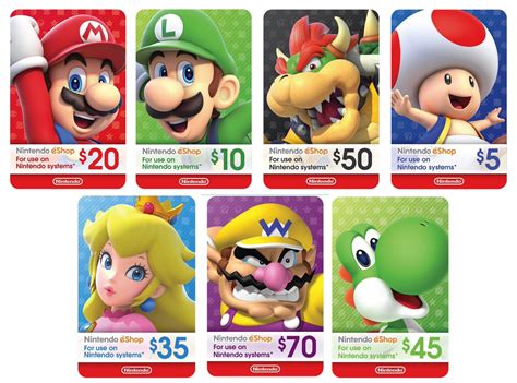 Buy the latest nintendo switch digital gift cards and online memberships at gamestop. New eShop card designs and $5 eShop card revealed | General Nintendo Discussions