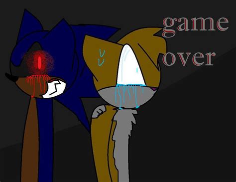 Game Over Sonicexe And Tails By Shadcatgame On Deviantart
