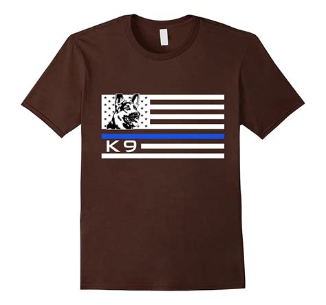 Thin Blue Line K9 T Shirt Cd Canditee