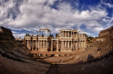 Mis Rutas Fotográficas Teatro Romano De Emerita Augusta