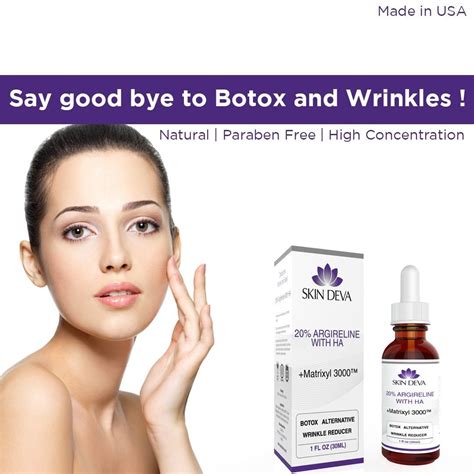 Botox Alternative And Wrinkles Remover We Use High Concentration Of