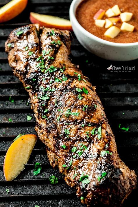 Peach BBQ Pork Tenderloin | Recipe | Pork tenderloin ...