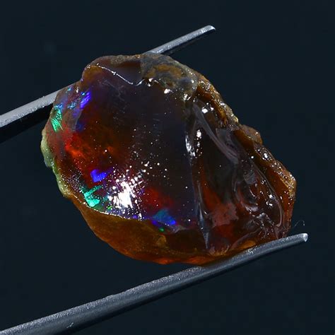 Ethiopian Fire Opal Rough 4860 Carat Natural Gemstone Etsy