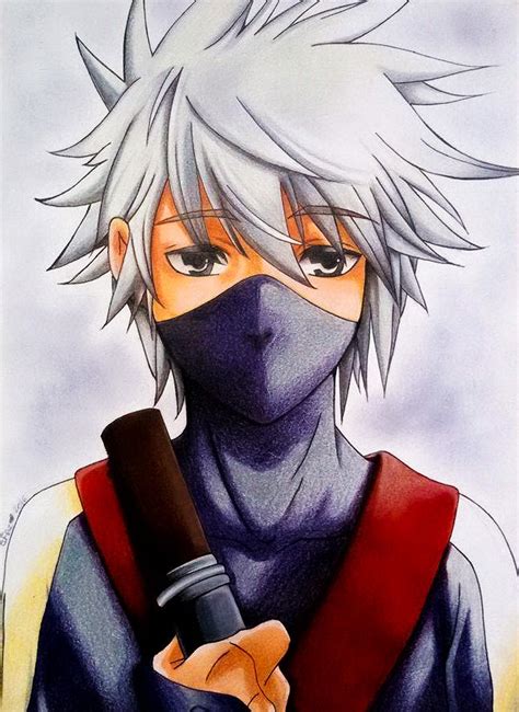 Young Kakashi By Ikrystaldrawing On Deviantart