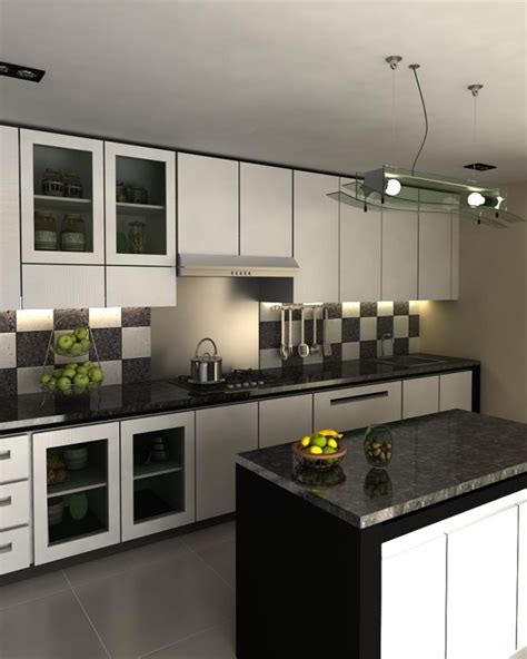 Selain pada dinding, anda bisa menghias lantai di dapur minimalis anda menjadi lebih menarik. Home Design: Kitchen Set Minimalis Collection