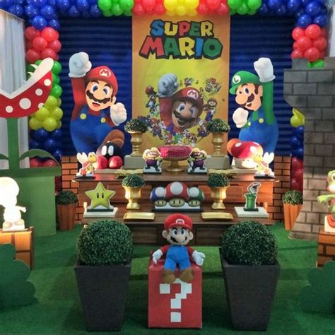 Decoración Fiesta Mario Bros Decoracion Para Fiestas