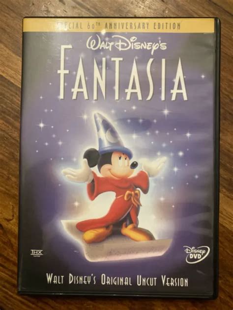 Walt Disney Fantasia Original Special 60th Anniversary Edition Ntsc