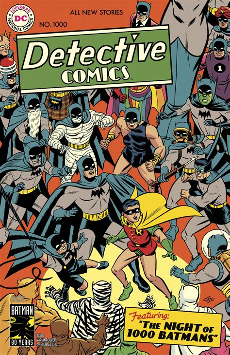 Detective Comics 1000 1950s Cover Michael Cho