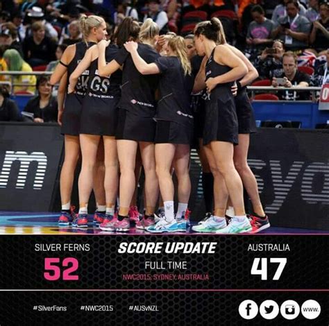 Netball World Cup Day Three Silver Ferns V Australian Diamonds