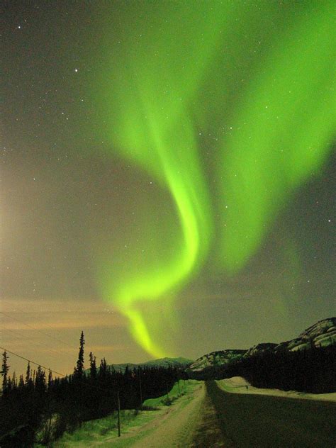 Northern Lights Whitehorse Yukon Territory Larry Lamsa Flickr