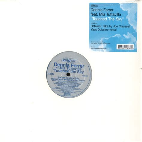 Dennis Ferrer Feat Mia Tuttavilla Touched The Sky 2007 Vinyl