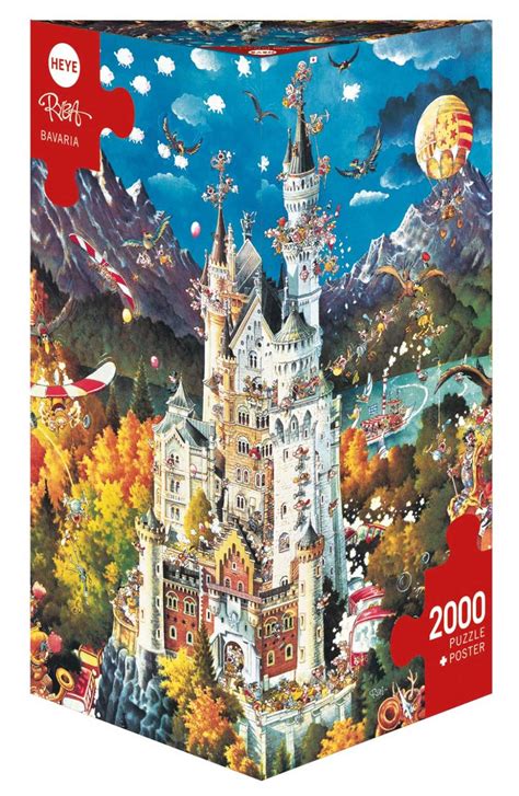 Heye 2000 Parça Bavaria Puzzle Michael Ryba Heye Hey29700