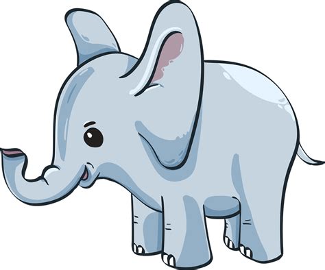 Indian Elephant Elephants Clip Art Image Child Elephants Png Download