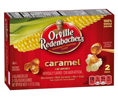 Buy Orville Redenbachers Caramel Gourmet Microwave Popping Corn 2