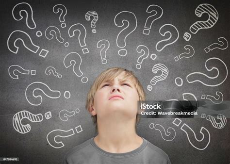 Confused Child Thinking Stock Photo Download Image Now 10 11 Years
