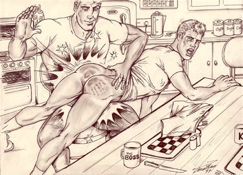 Male Male Spanking Comics