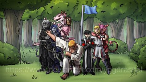 Dnd Party Commission By Yggdrassal On Deviantart