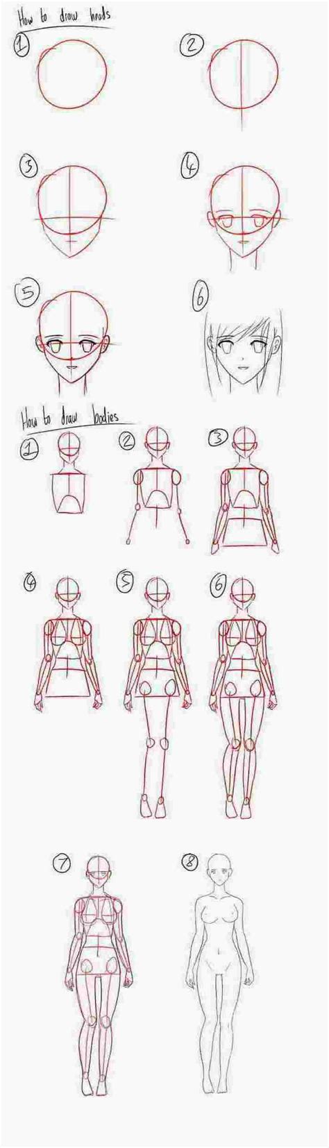 How To Draw Anime Step By Step Tutorials And Pictures
