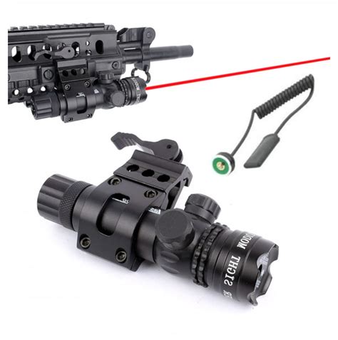 Red Dot Laser Scope With Quick Release Side Torch Mount A1 Decoy