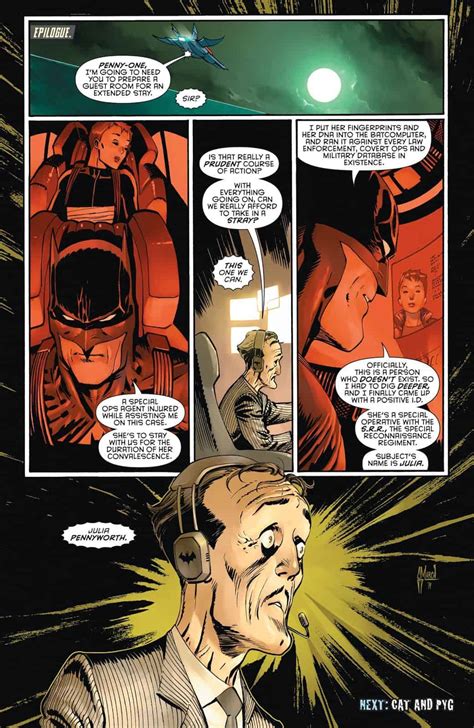 Batman Eternal 9 Julia Pennyworth Interior Epilogue Inside Pulse
